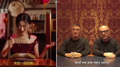 dolce gabbana spot cina cannolo|dolce gabbana controversy.